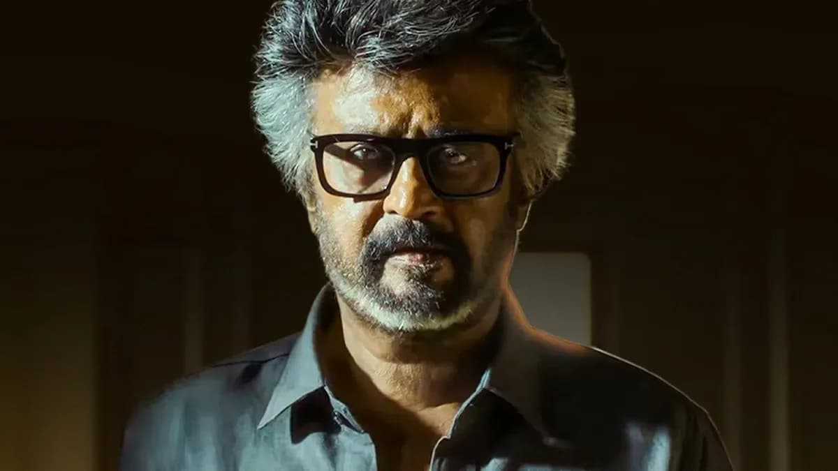 Rajinikanth in character as retired jailer Muthuvel Pandian in a promotional still from Jailer 2