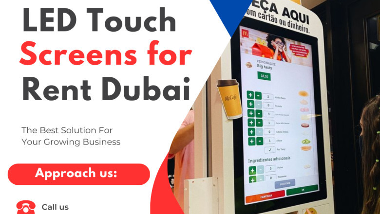 Where to Use LED Touch Screens in Dubai? | Cutmirchi - Entertainment ...