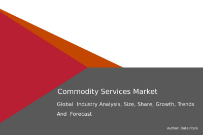 Commodity Services Market Share and Industry Forecast 2032