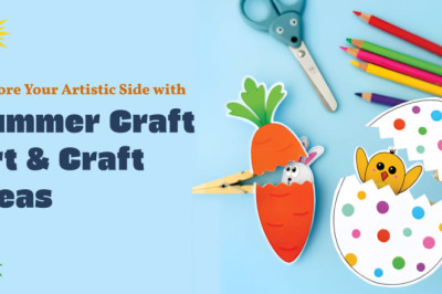Explore Your Artistic Side with SummerCraft Art & Craft Ideas